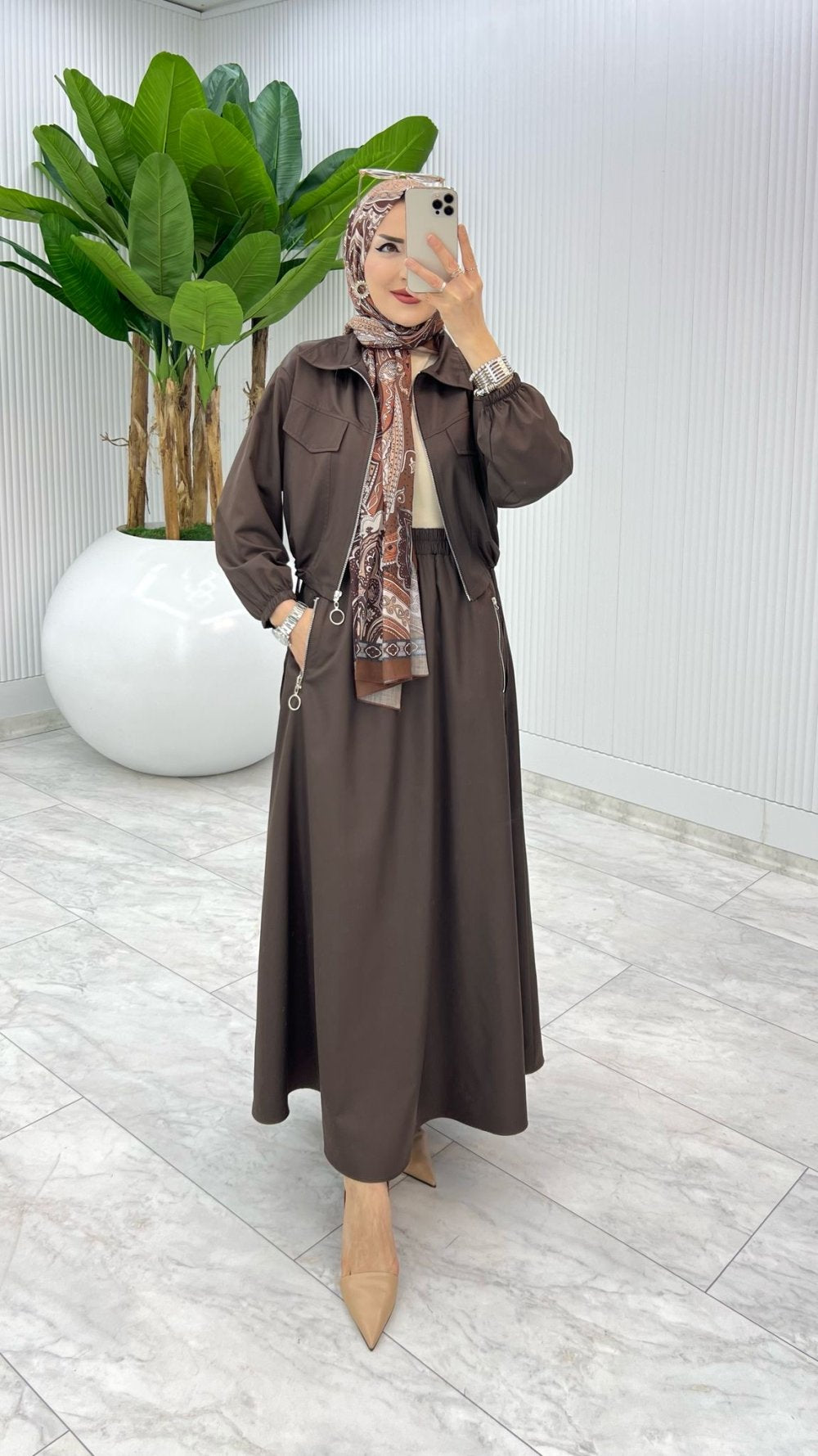 Premium Nefis Skirt Set