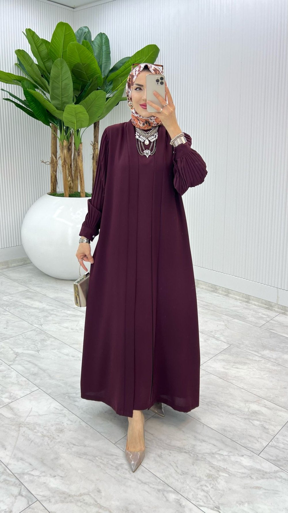 Premium Melek Abaya Set