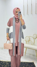 Load image into Gallery viewer, Triple Knitwear Set Modest Clothing
