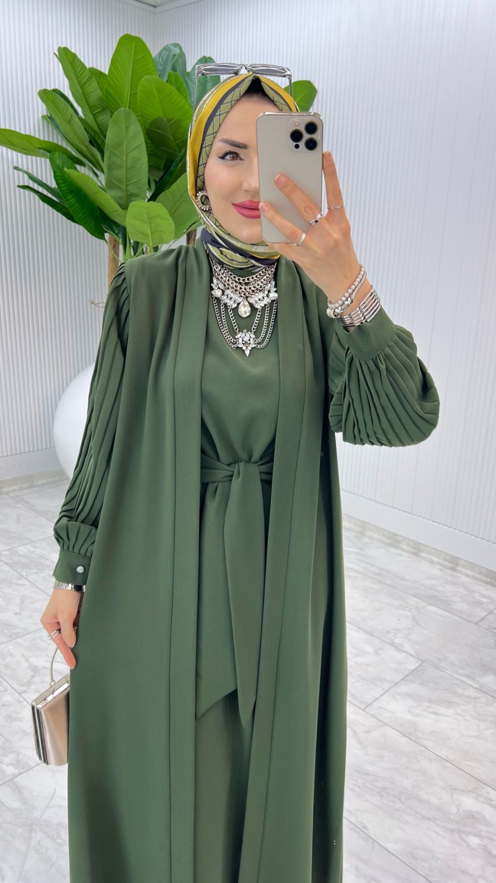 Premium Melek Abaya Set