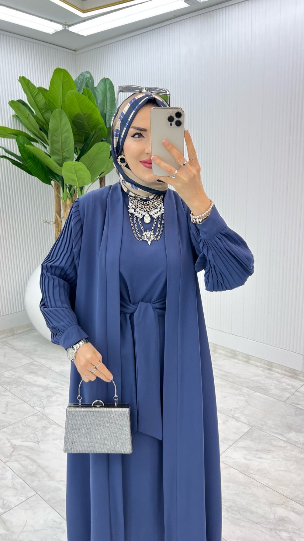 Premium Melek Abaya Set