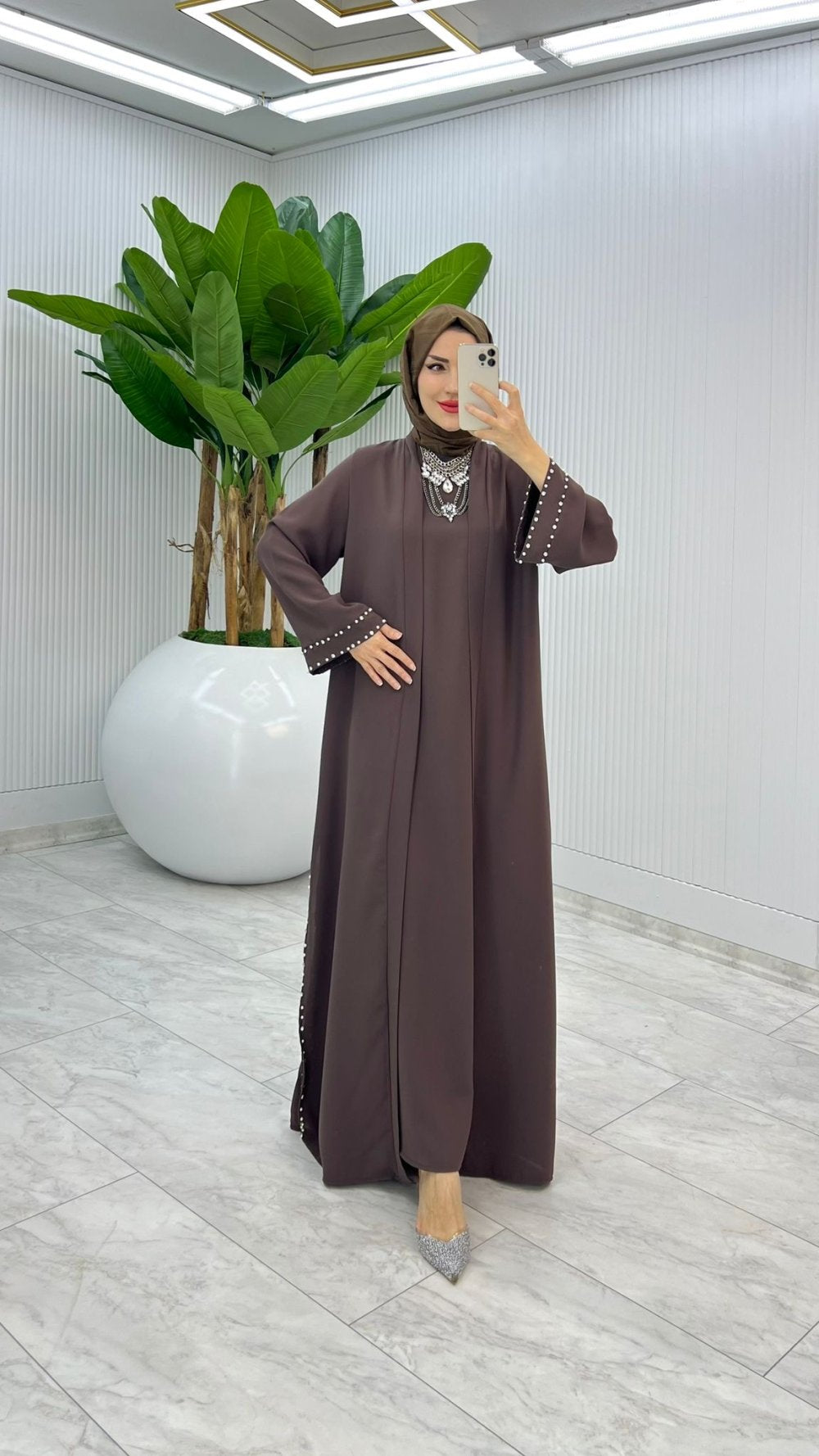 Premium Sofia Abaya Suit
