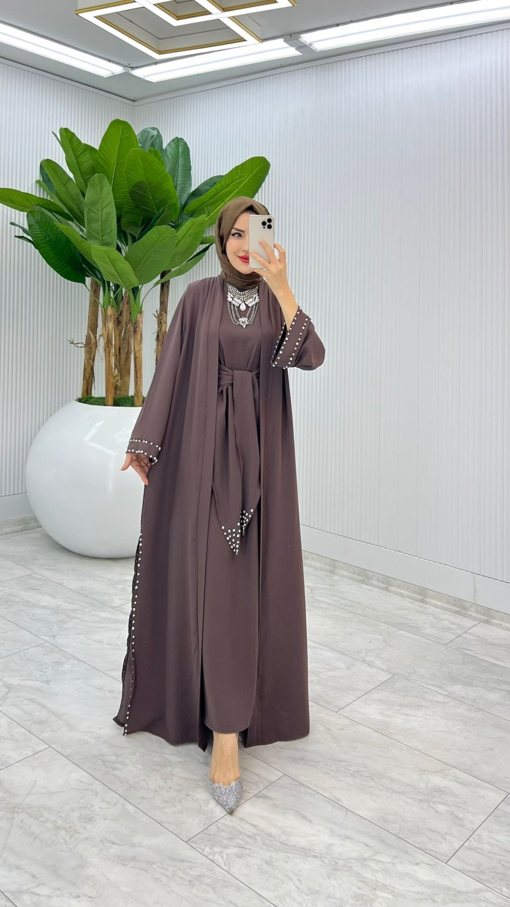 Premium Sofia Abaya Suit