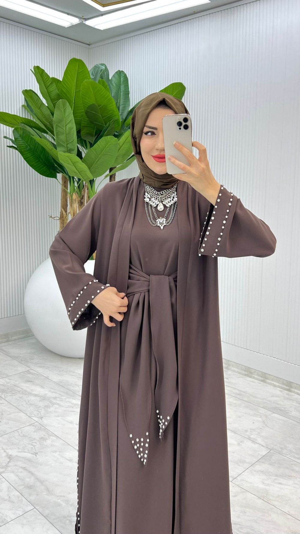 Premium Sofia Abaya Suit