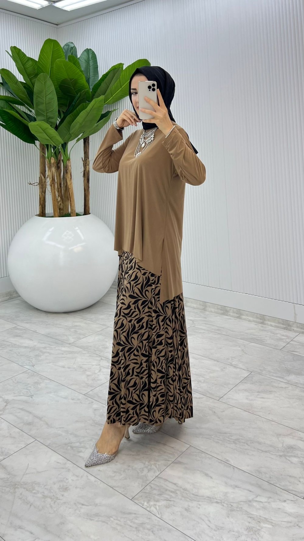 Su Damlası Skirt Set