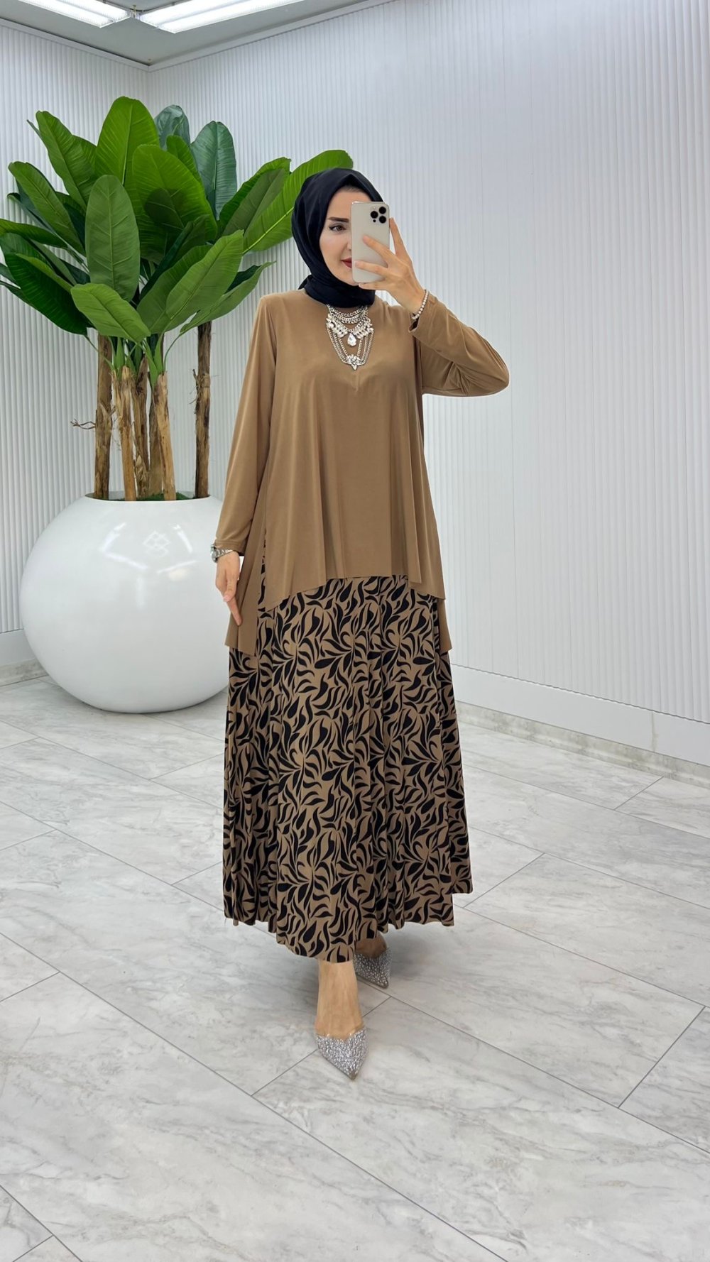 Su Damlası Skirt Set