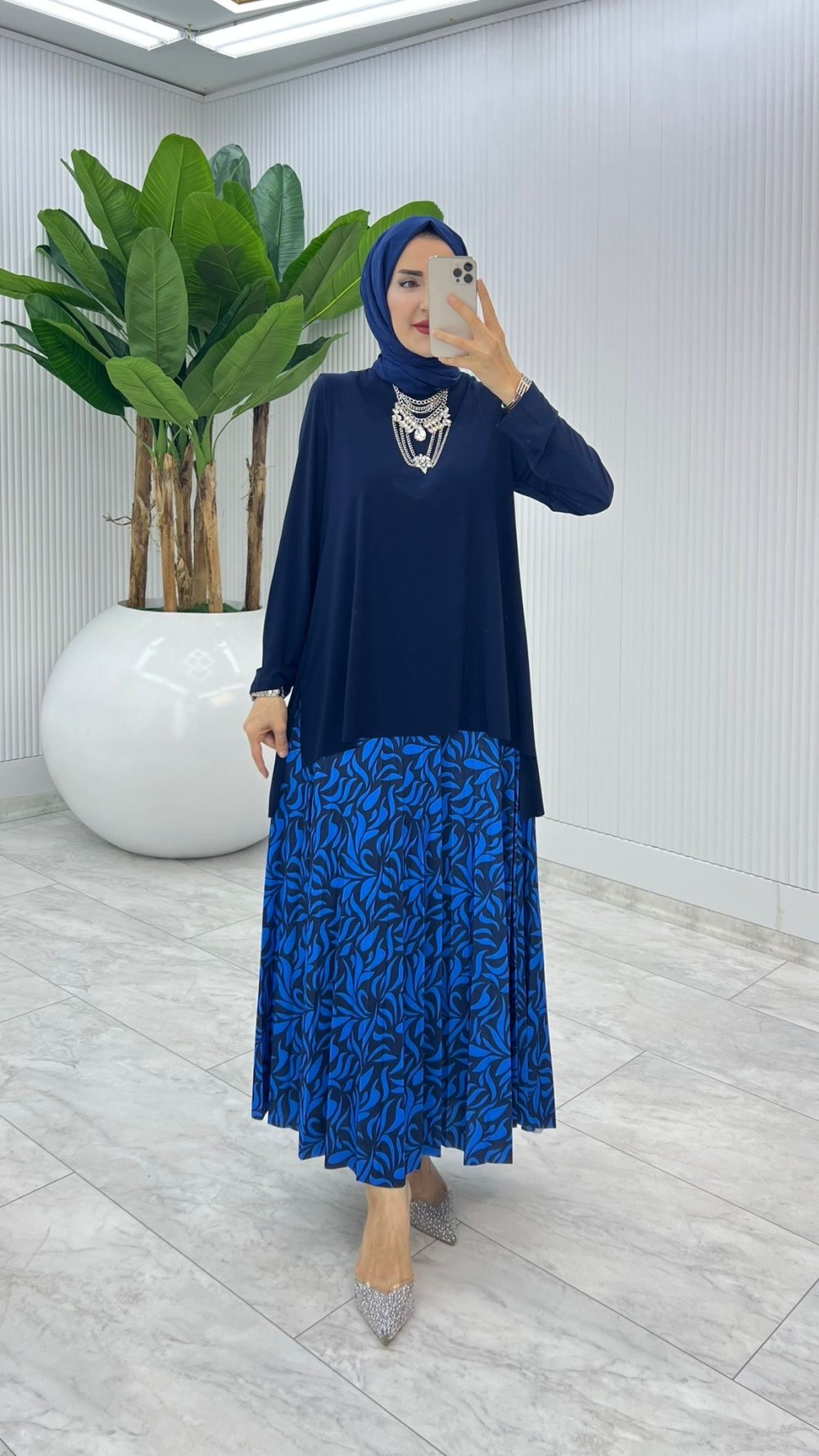 Su Damlası Skirt Set