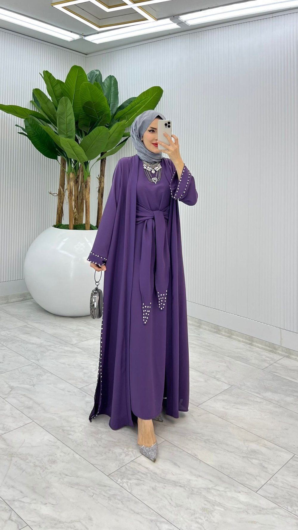 Premium Sofia Abaya Suit