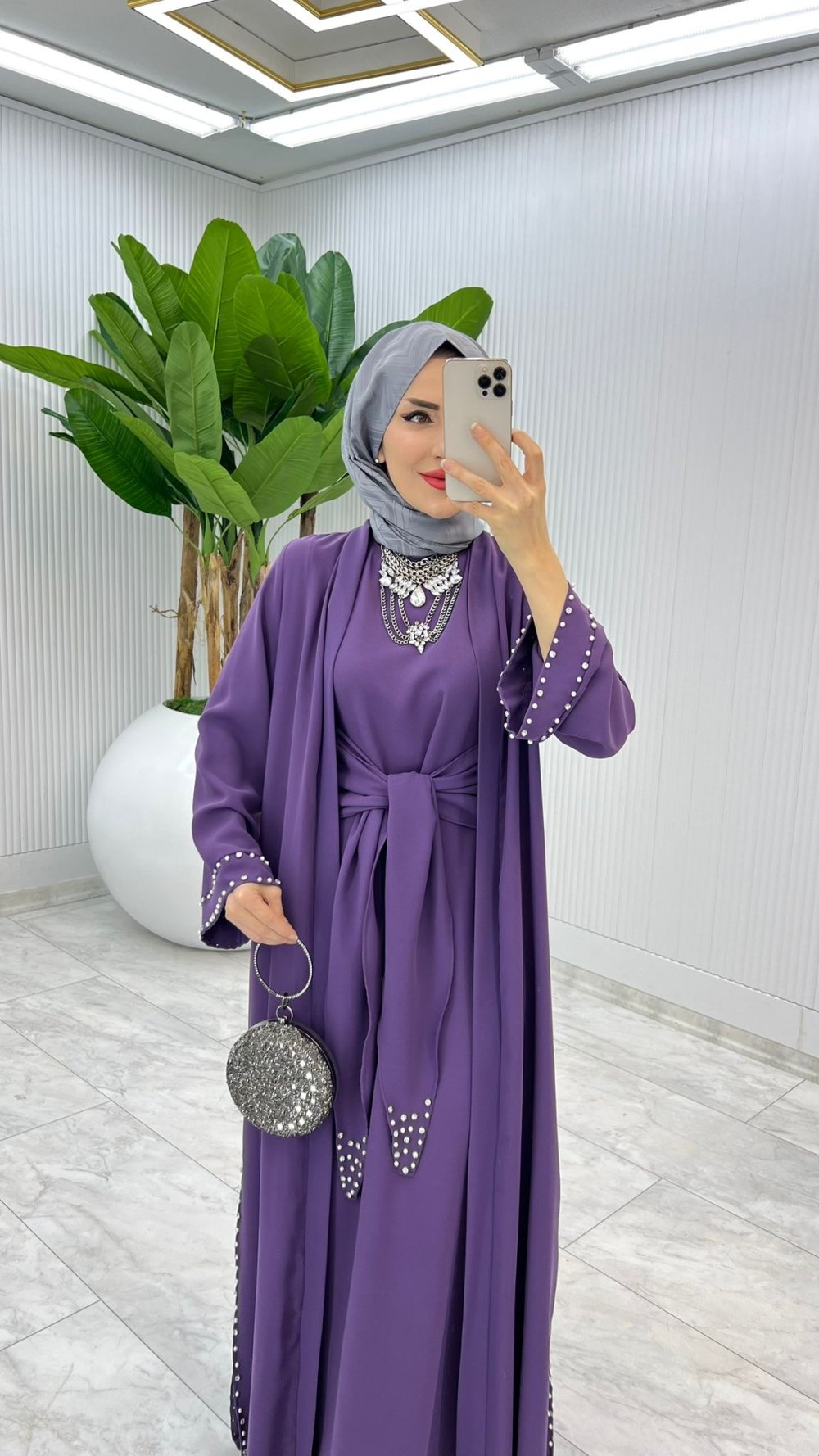 Premium Sofia Abaya Suit