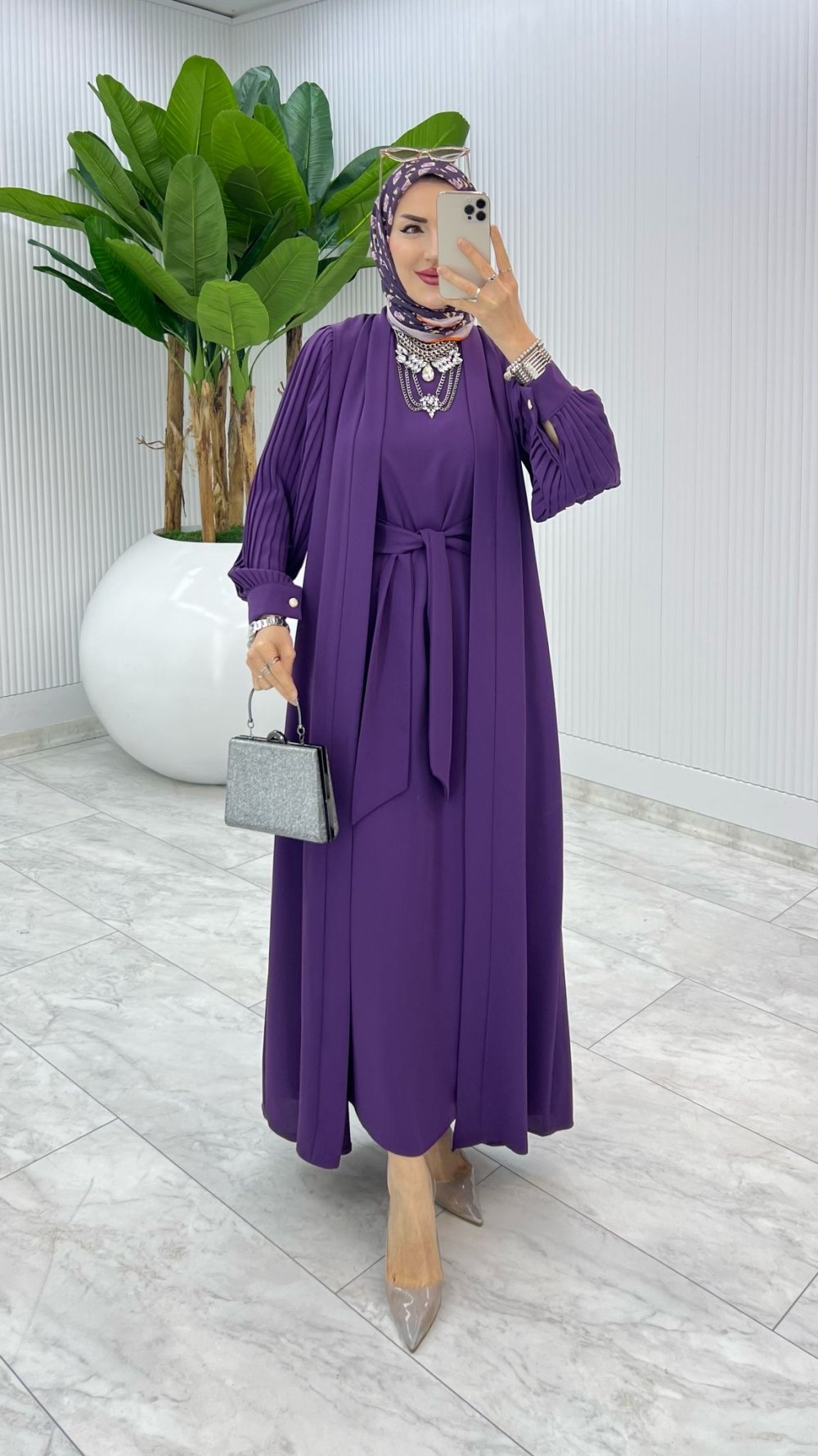 Premium Melek Abaya Set