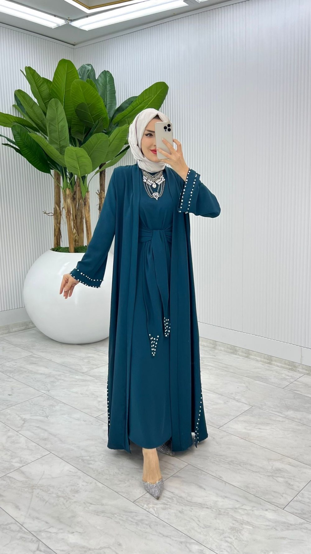Premium Sofia Abaya Suit