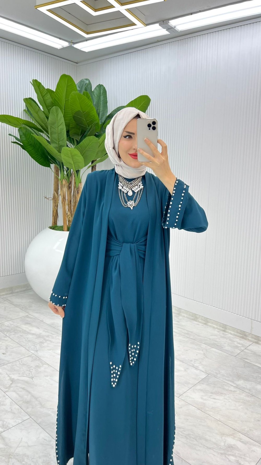 Premium Sofia Abaya Suit