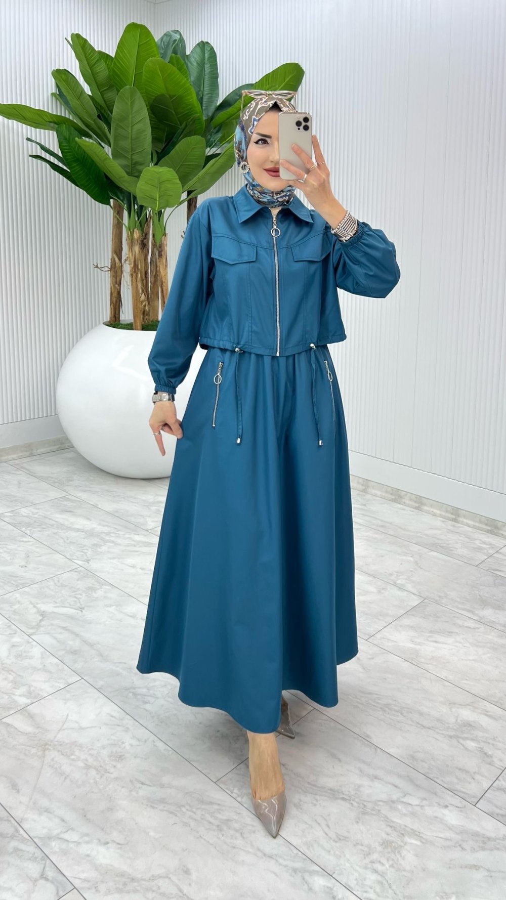 Premium Nefis Skirt Set