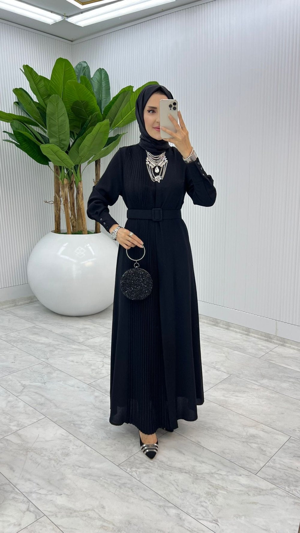Premium Busem Modest Dress