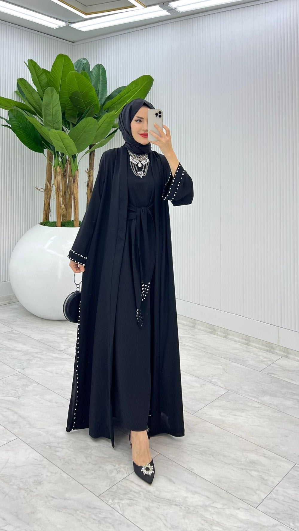 Premium Sofia Abaya Suit