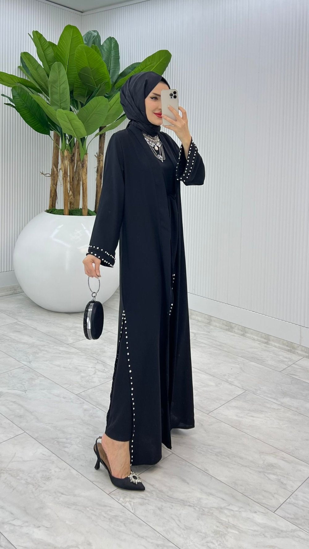 Premium Sofia Abaya Suit