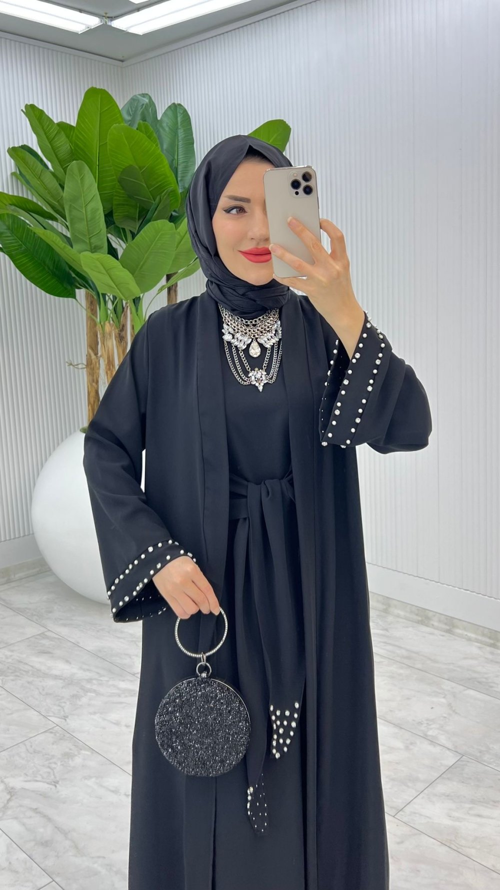Premium Sofia Abaya Suit