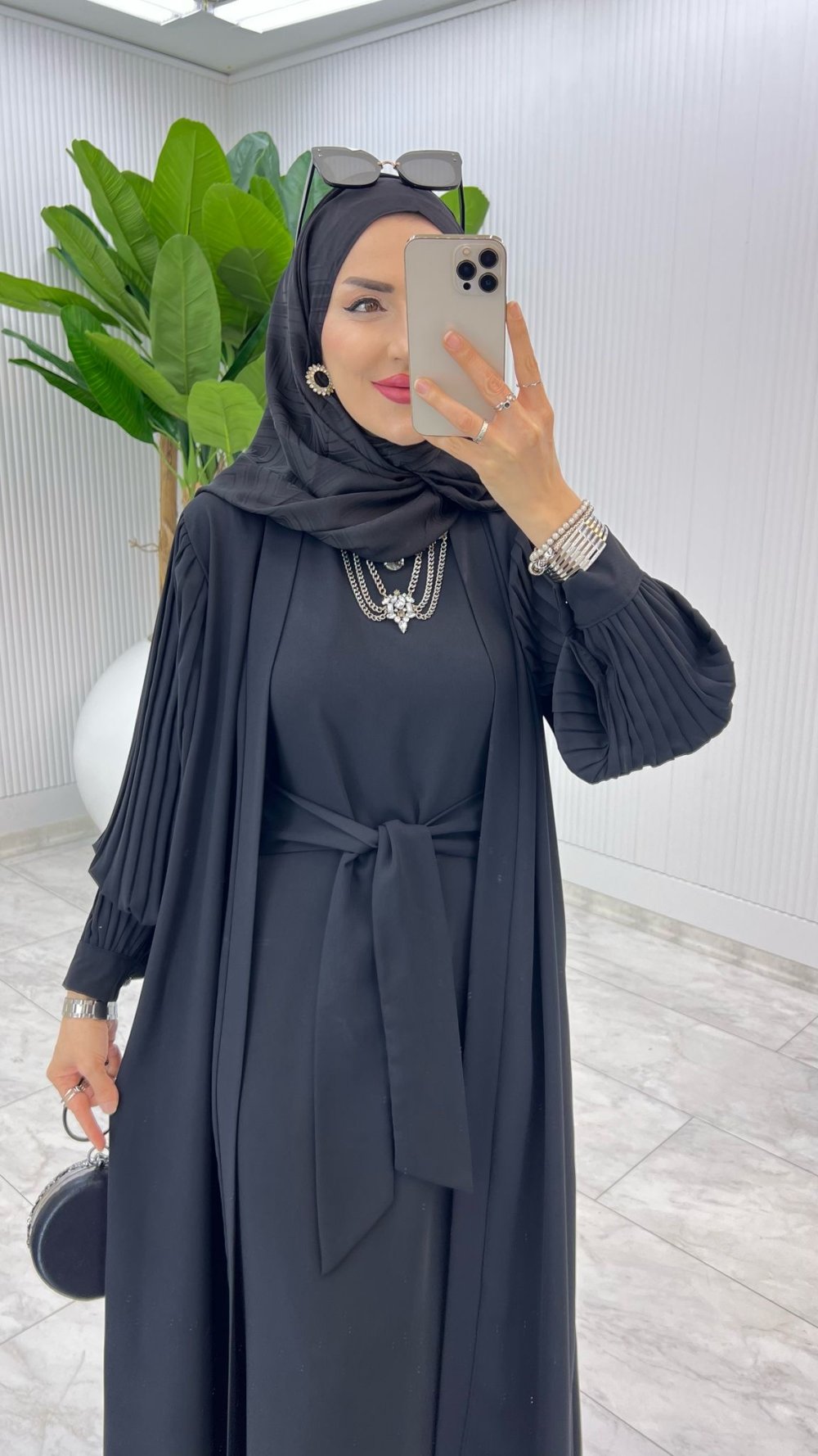Premium Melek Abaya Set