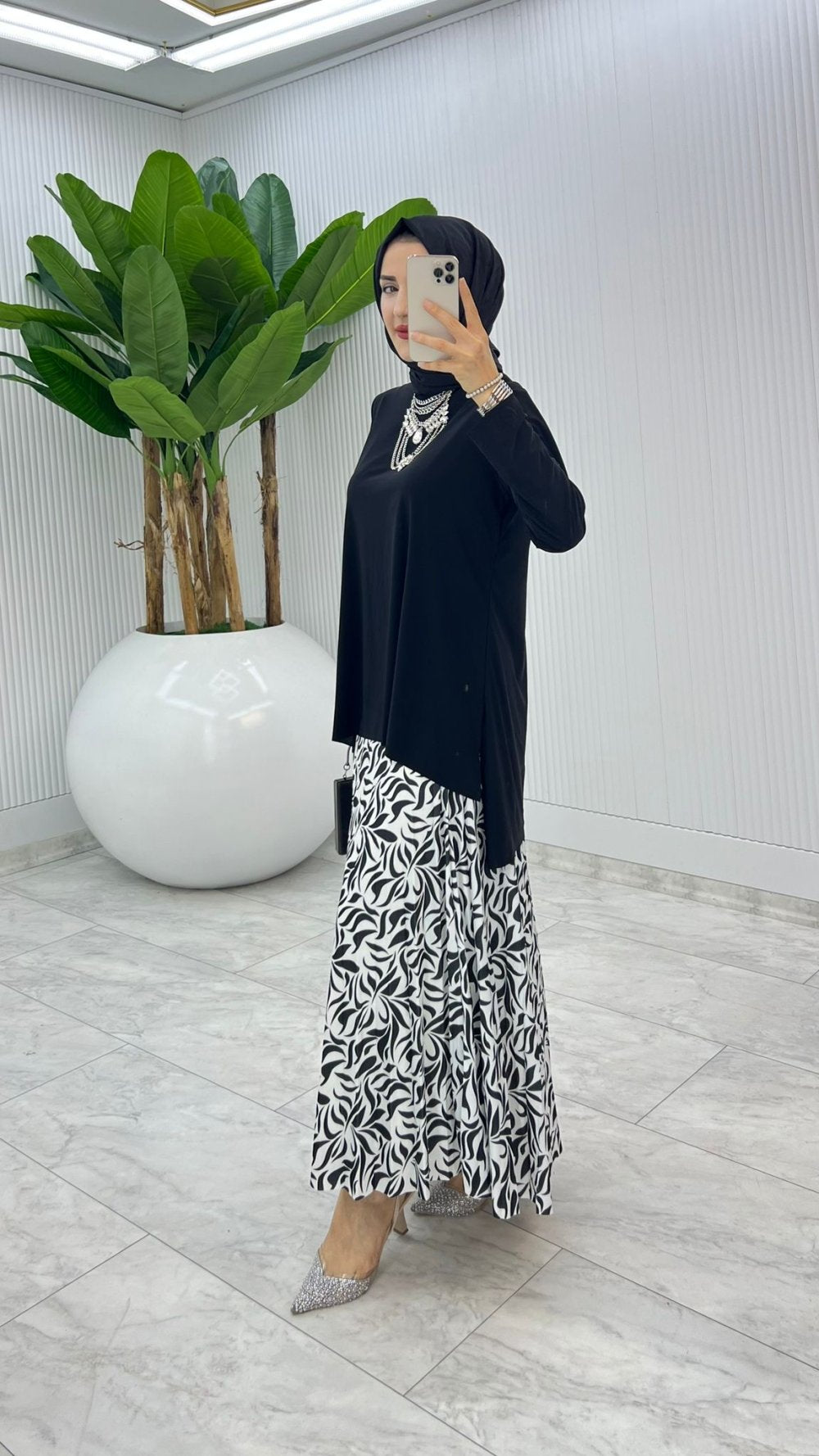 Su Damlası Skirt Set