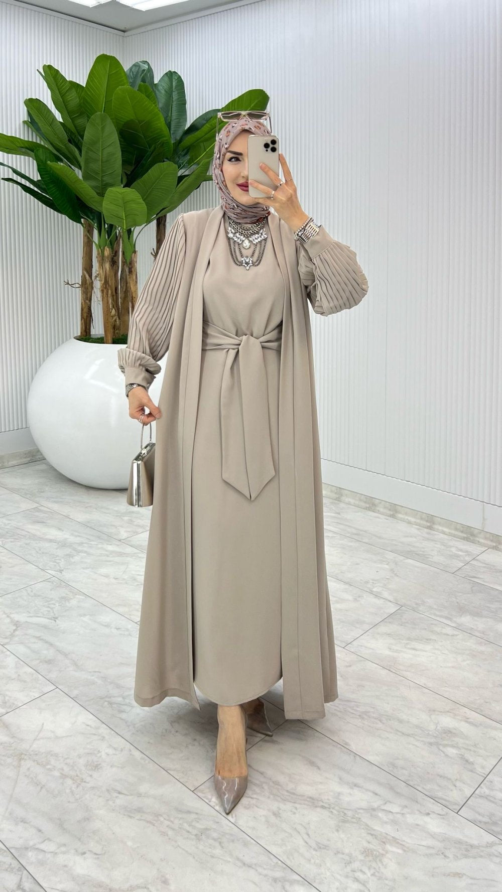 Premium Melek Abaya Set