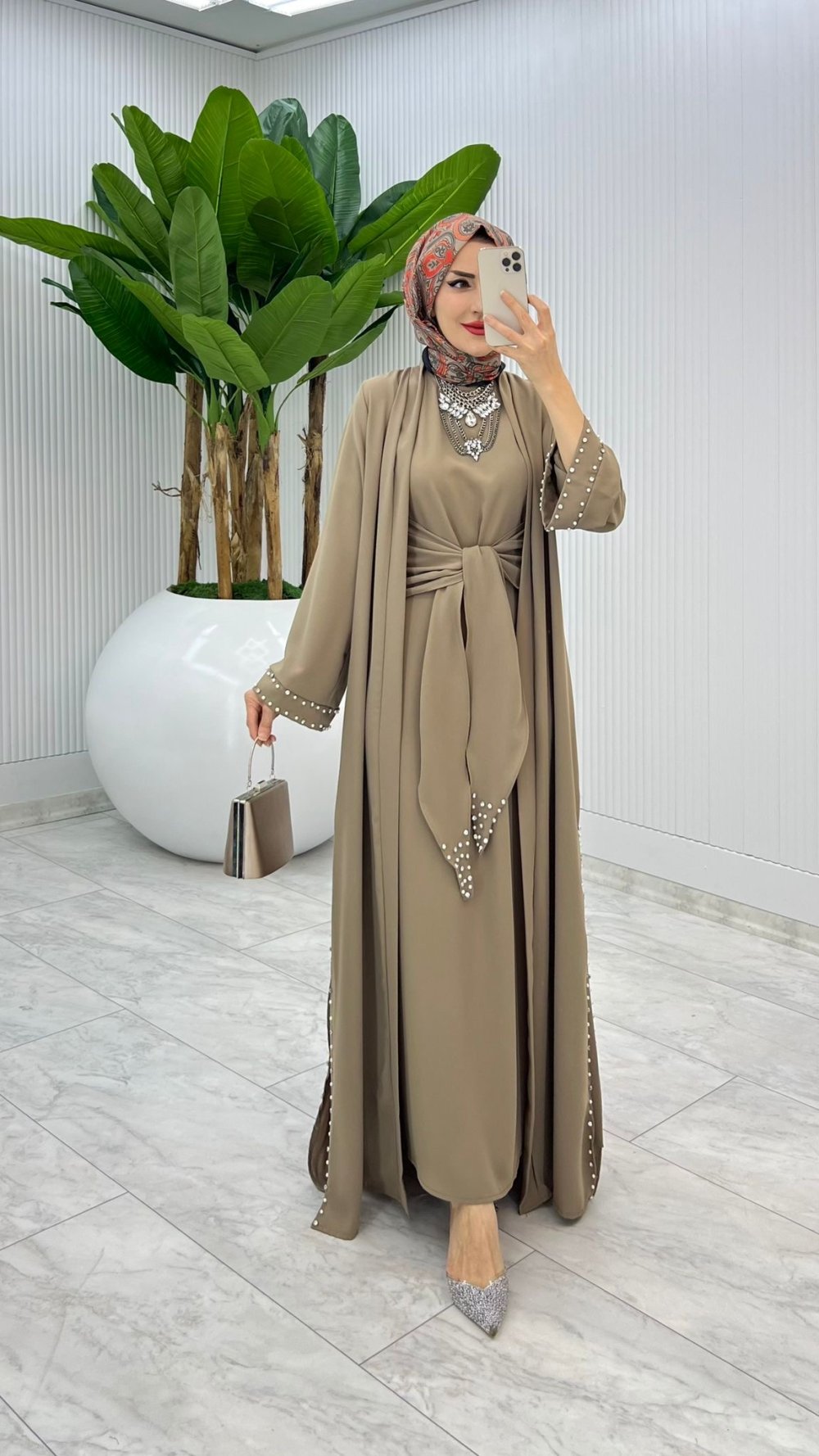 Premium Sofia Abaya Suit