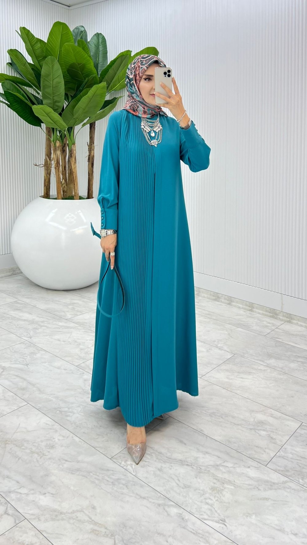 Premium Busem Modest Dress