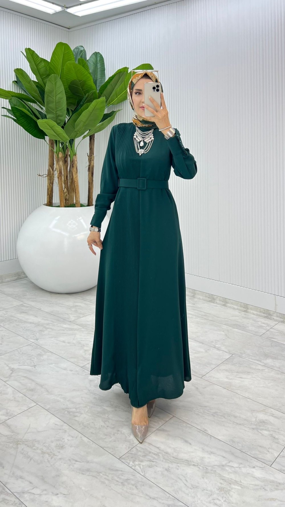 Premium Busem Modest Dress