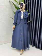 Load image into Gallery viewer, Seren Elegant Two-Piece Modest Skirt Set
