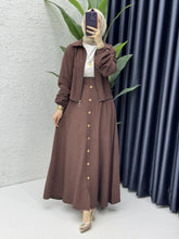 Load image into Gallery viewer, Seren Elegant Two-Piece Modest Skirt Set
