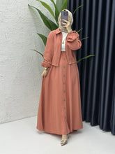 Load image into Gallery viewer, Seren Elegant Two-Piece Modest Skirt Set
