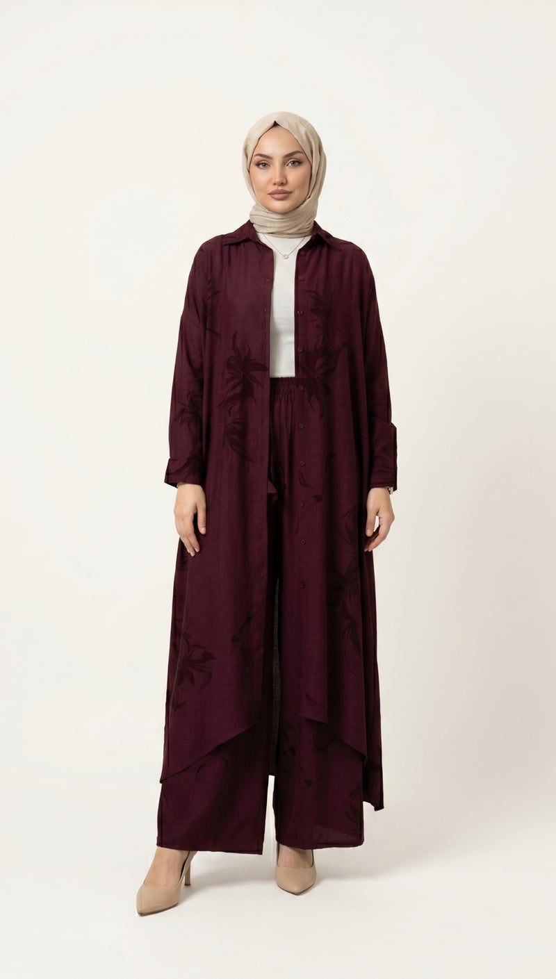 Beliz Linen Set with Trousers