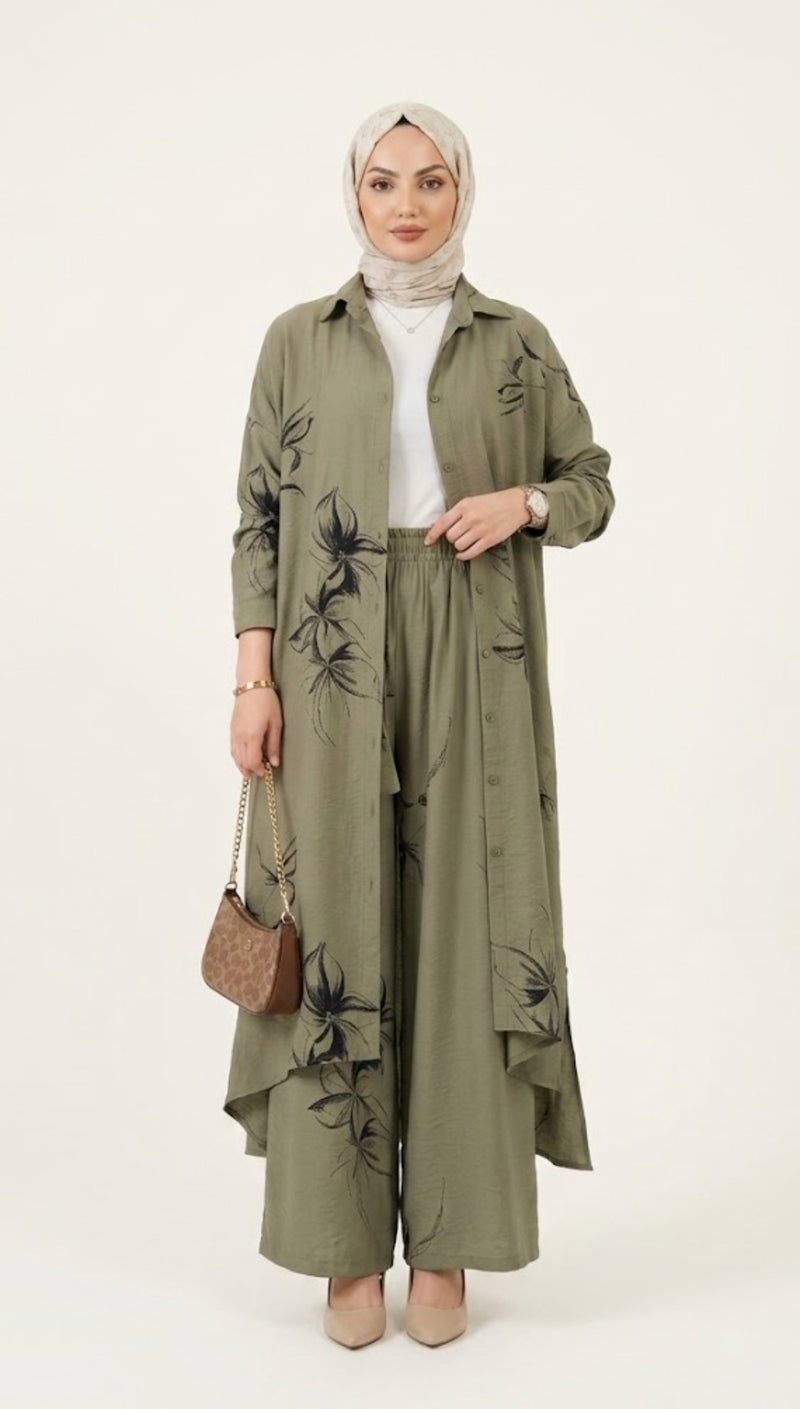 Beliz Linen Set with Trousers