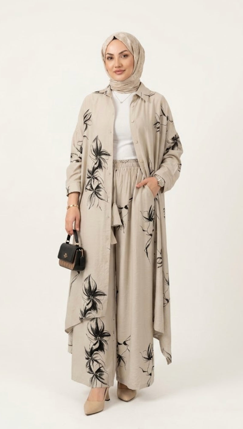 Beliz Linen Set with Trousers