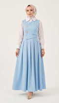 Afitap Double Crepe Jile & Shirt Modest Set