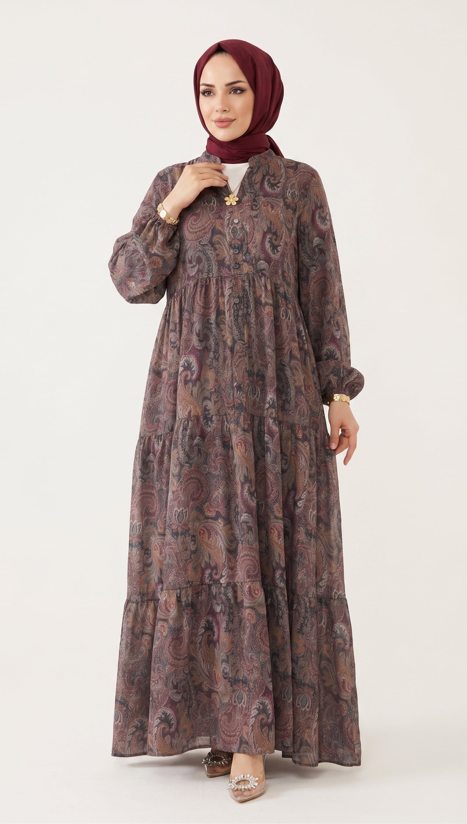 Mahya Royale Modal Dress