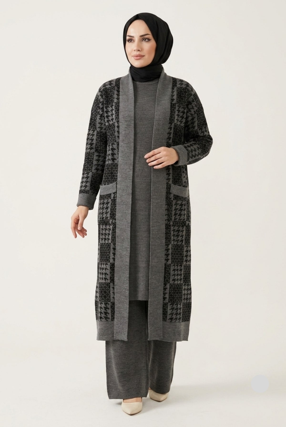 Asya Knitwear Set | Premium 3-Piece Modest Knit