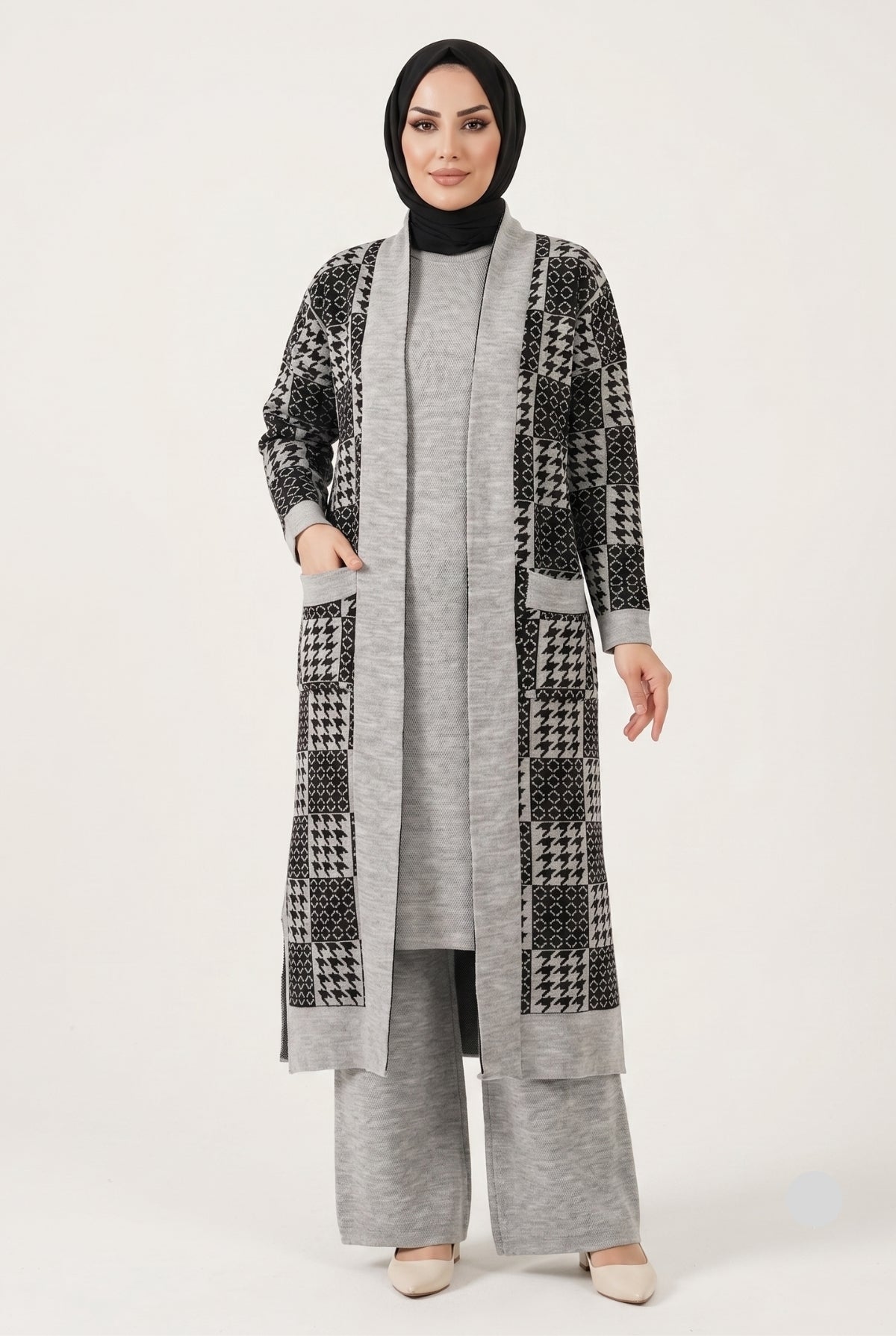 Asya Knitwear Set | Premium 3-Piece Modest Knit
