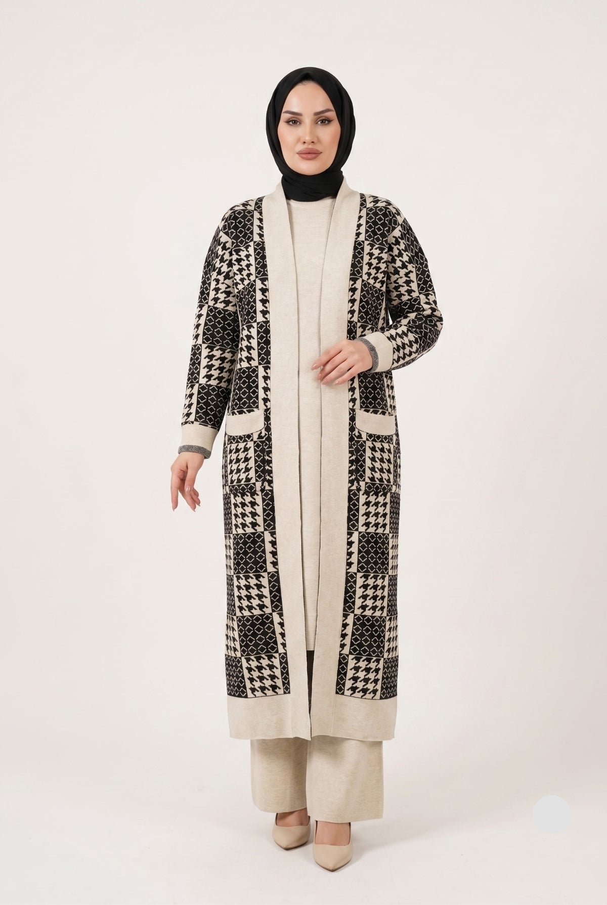 Asya Knitwear Set | Premium 3-Piece Modest Knit