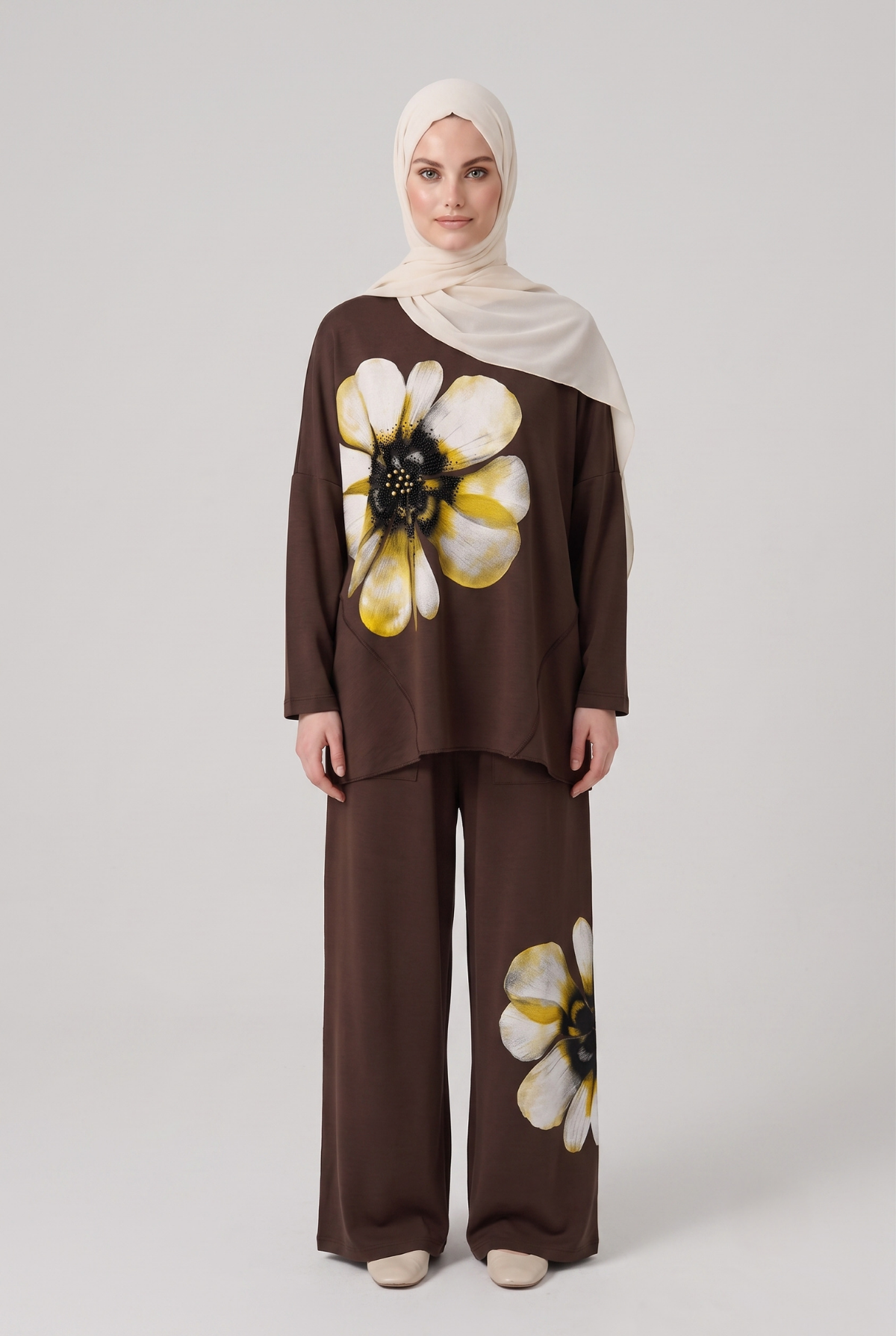 Lale Premium Floral Lounge Set