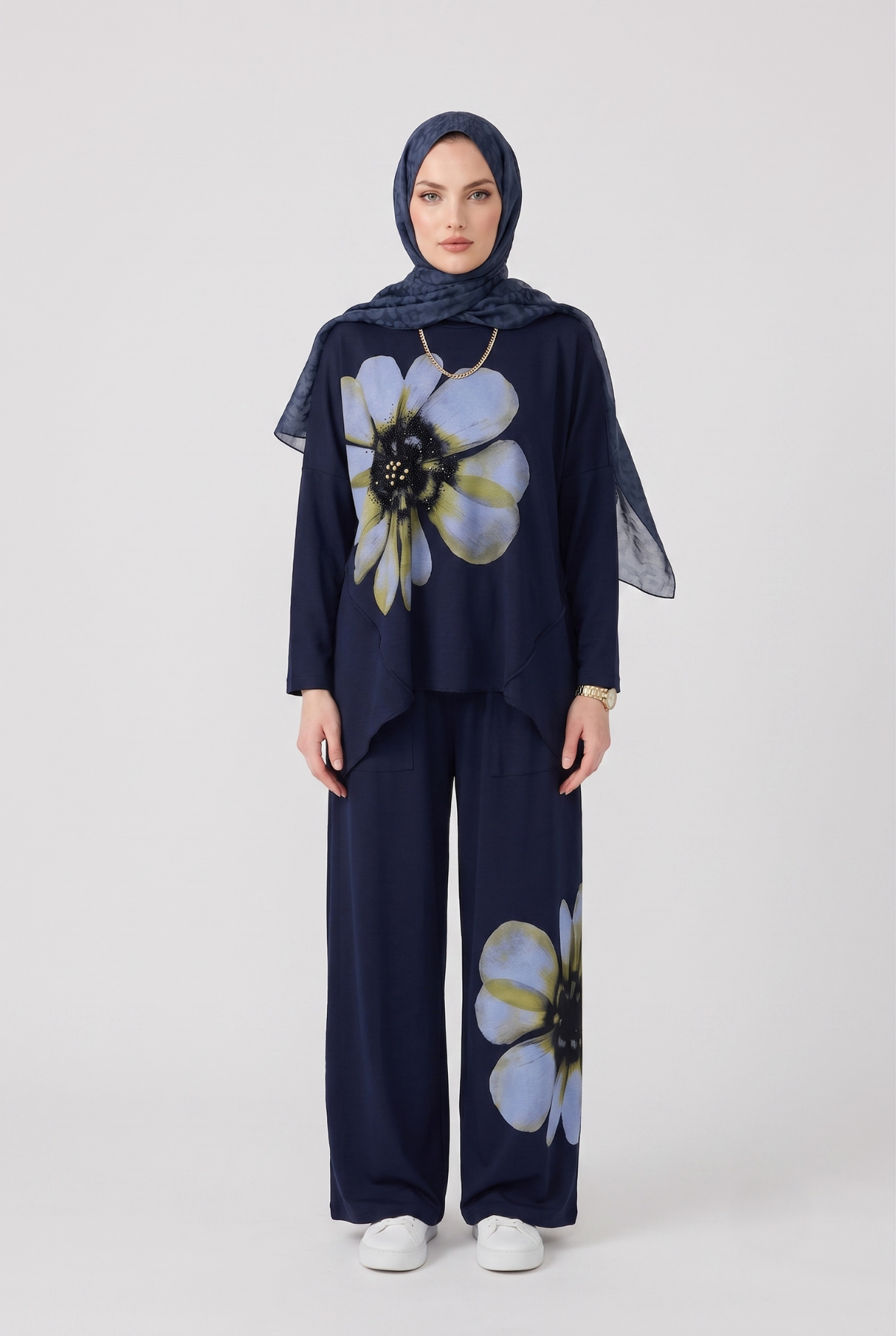 Lale Premium Floral Lounge Set