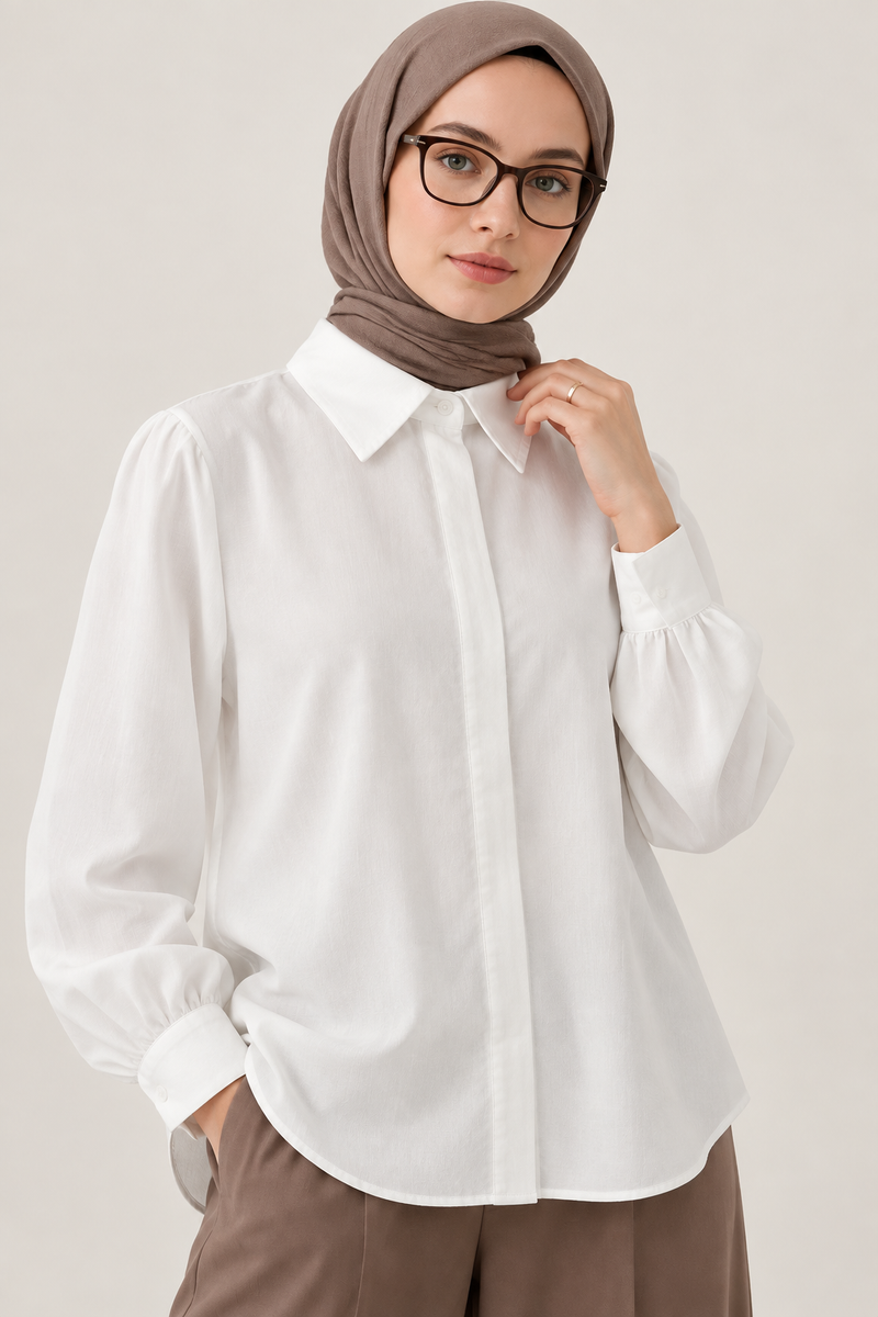 Lina Crepe Shirt