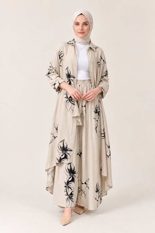 Beliz Linen Set with Trousers