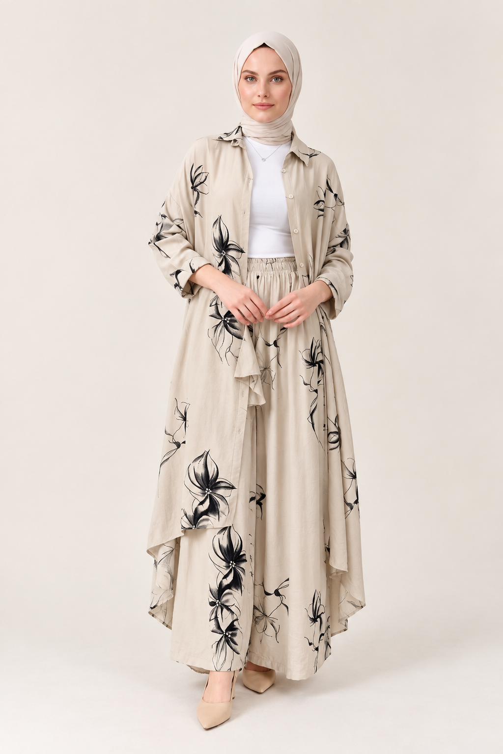 Beliz Linen Set with Trousers