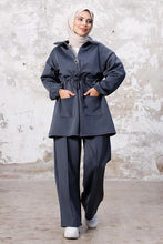 Load image into Gallery viewer, Tünel Belted Tunic Pantolon Scuba Set
